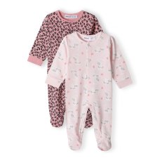 16MBABY 4B: 2 Pack Sleepsuit (NB-6 Months)